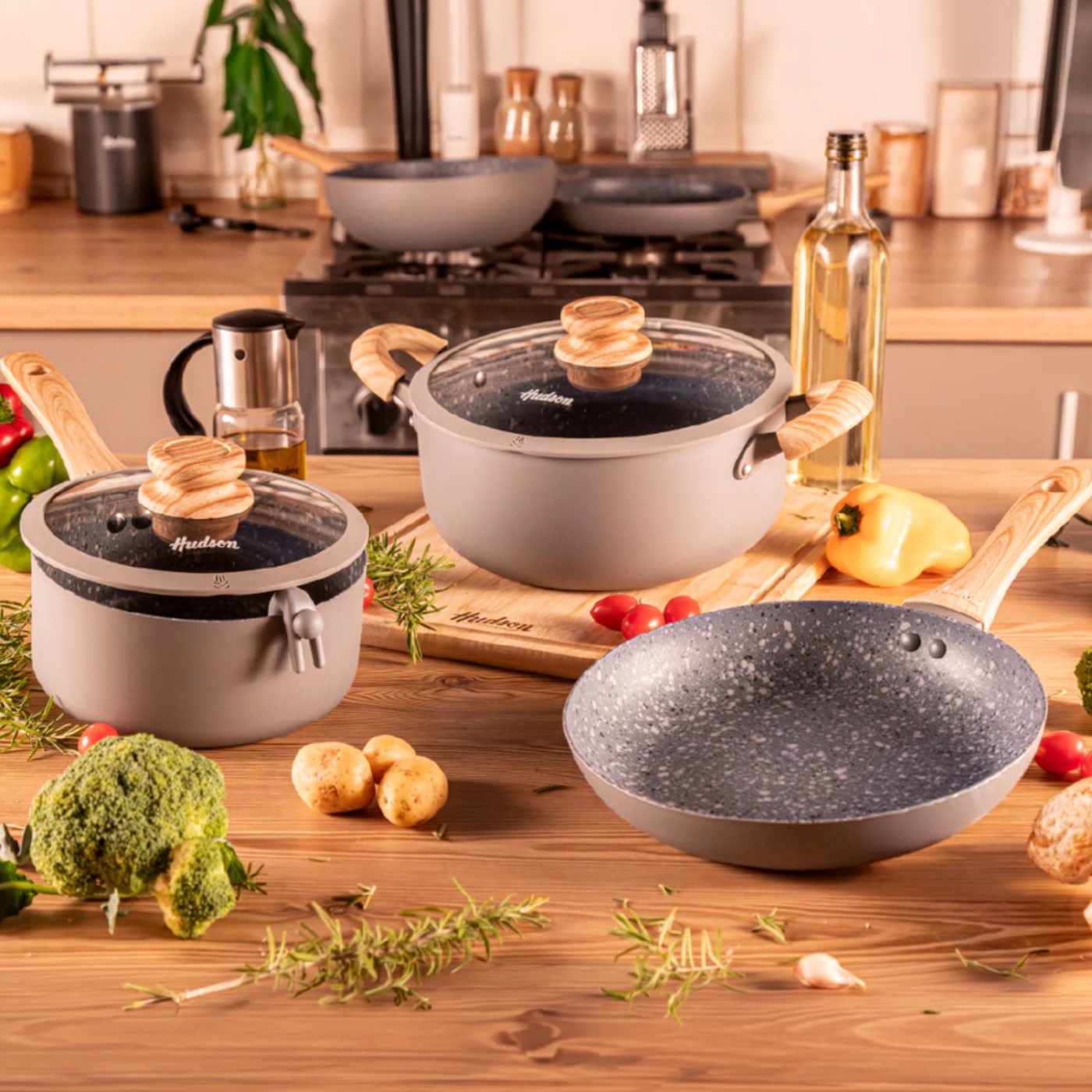 Batería de cocina Hudson