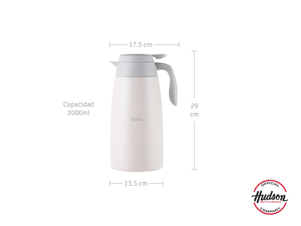 Jarra Térmica de 2Lt Crema 6