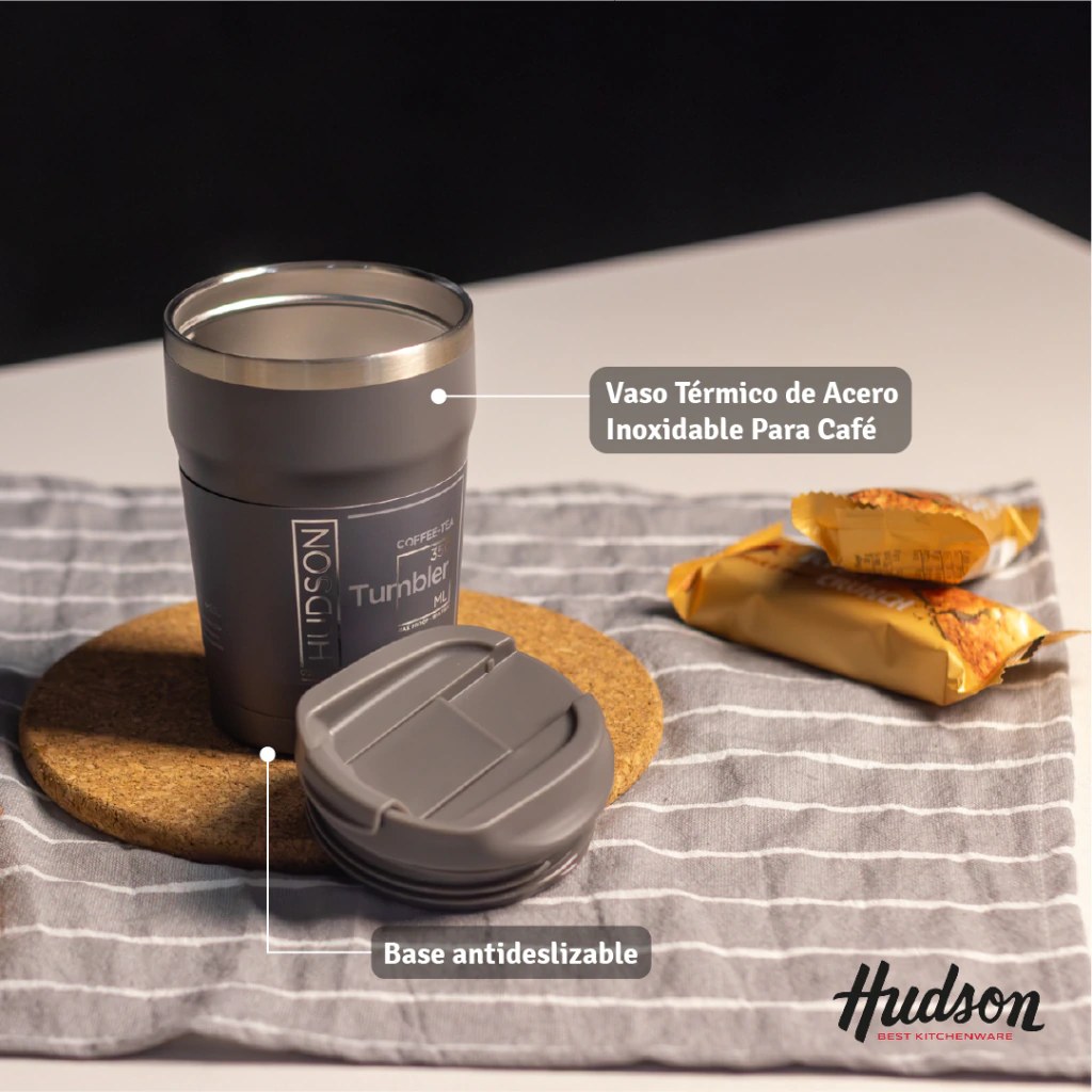 Vaso de Café-Te 350ml Gris 2