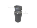 Vaso de Café-Te 350ml Gris 5