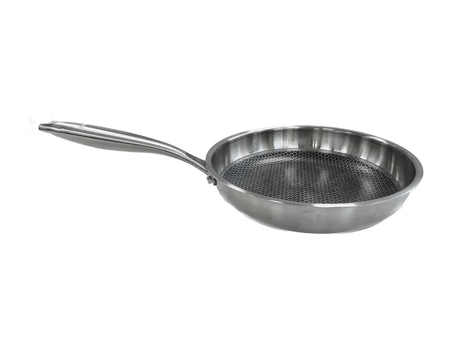 Sartén de Acero Inoxidable con Antiadherente 26cm