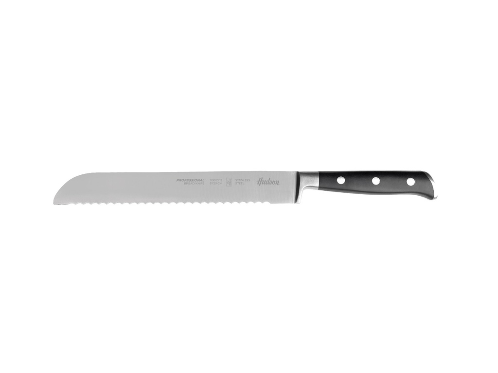 [26HOHUPRBD08] Cuchillo de Pan 8" Professional Acero Inoxidable