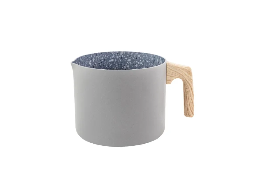 Jarrito Hervidor Antiadherente Granito Gris 14cm