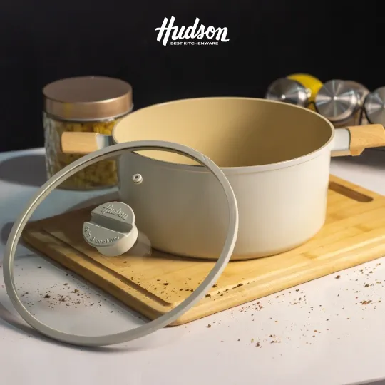 Cacerola / Olla Antiadherente Cerámico 24cm Harmony con Tapa