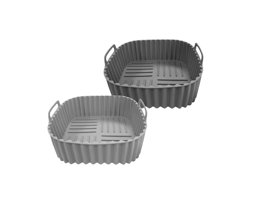 Set de 2 Moldes para Airfryer de Silicona