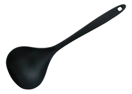Cucharón de Nylon Color Gris Oscuro