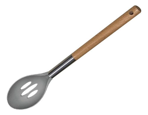 Cuchara Calada de Nylon Gris