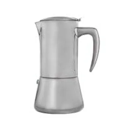 Cafetera Acero 6 Tazas - Pulido Espejo
