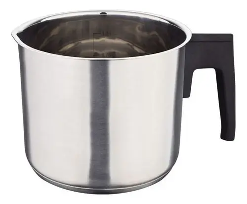 [26HOHUGIM15] Jarro Hervidor De Acero Inoxidable De 12 Cm Plateado